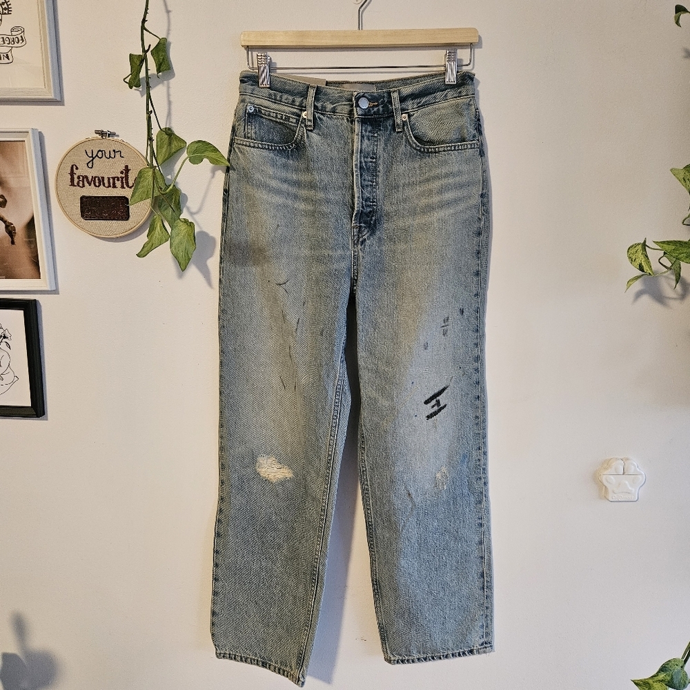 NWT Everlane The 90's Way High Painter Jeans